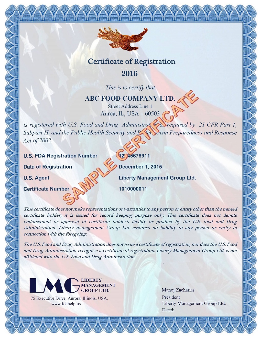 Certificate 1